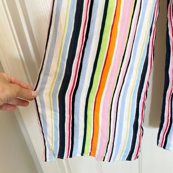 Forever 21 Striped Jumpsuit Strapless Gauze S Small - Picture 6 of 8